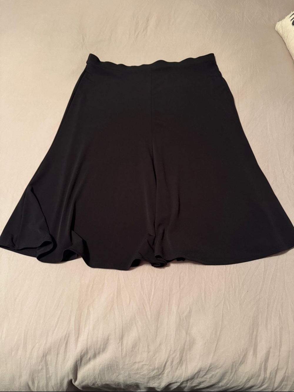 Classic Black A-Line Skirt